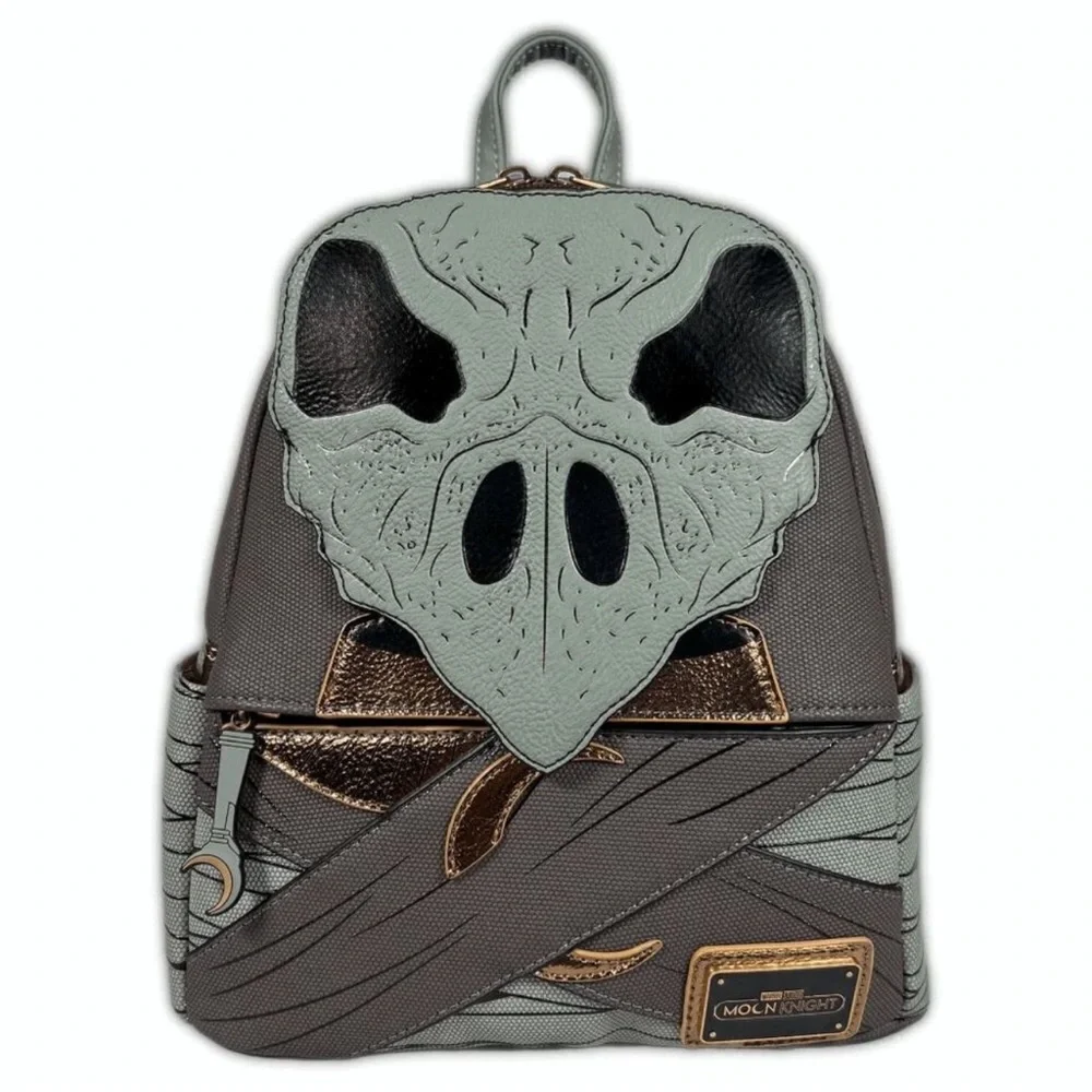 Loungefly Marvel Moon Knight Khonshu Cosplay Mini Backpack - Picture 1 of 10